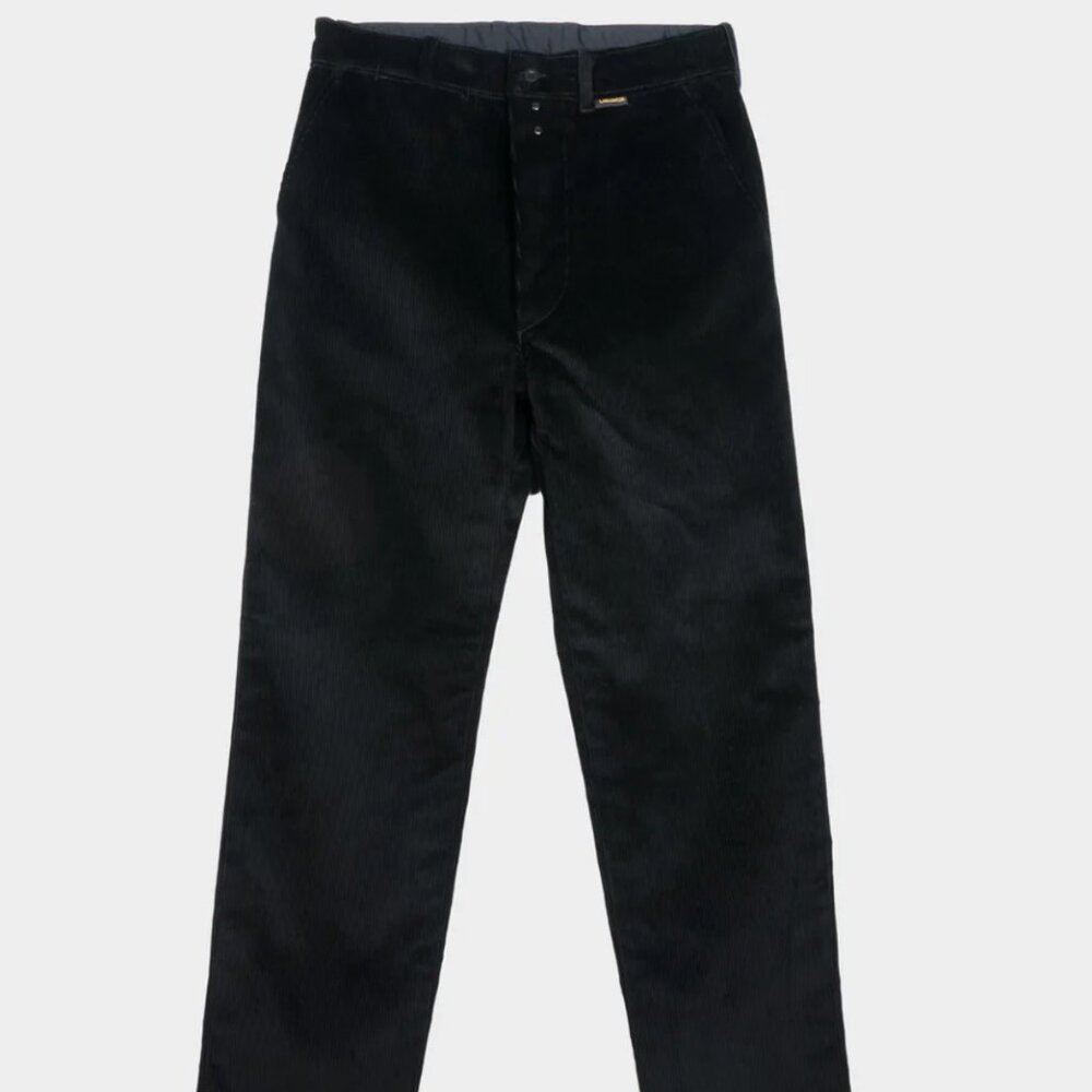Classic Black Corduroy Pants for Men